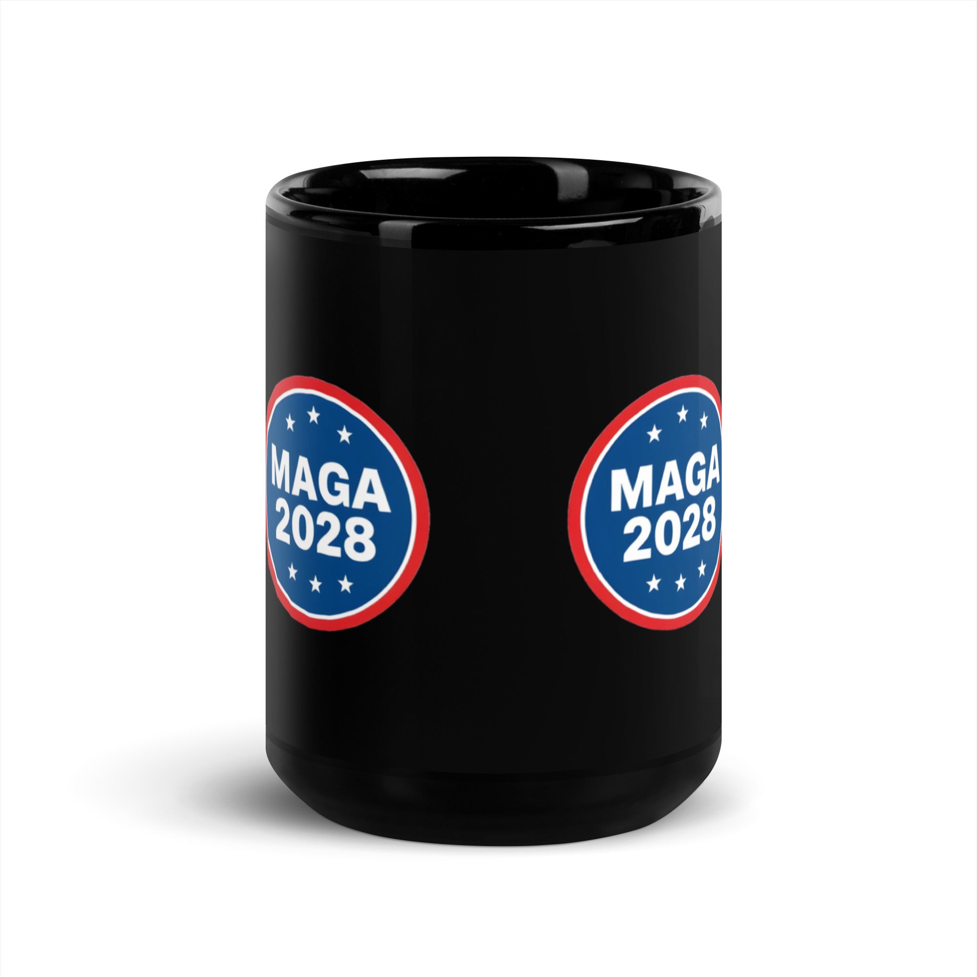 MAGA 2028 Black Glossy Mug – Maga Shop